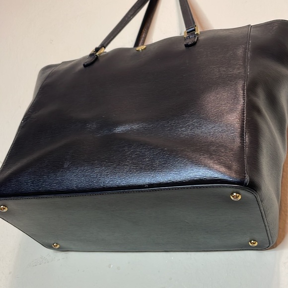 Lauren Ralph Lauren Black Tote Bag - Picture 3 of 11